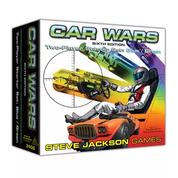 Настольная игра Car Wars Sixth Edition: Two-Player Starter Set: Blue / Green
