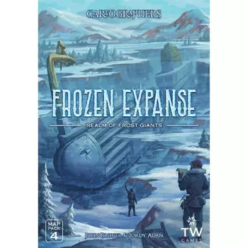 Настольная игра Cartographers: Frozen Expanse - Realm of Frost Giants Map Pack 4