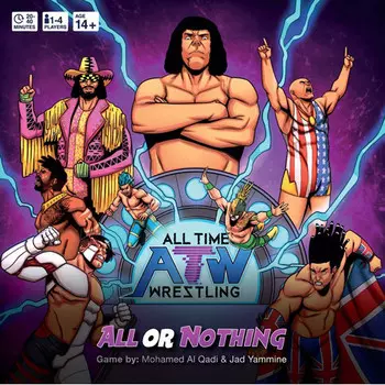 Настольная игра Cation Arts All Time Wrestling (All or Nothing Edition)