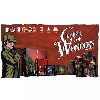 Настольная игра Chamber Of Wonders – Kickstarter Edition + Sherlock: A Chamber In Red Expansion