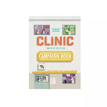 Настольная игра Clinic Board Game: Deluxe Edition And Expansions Bundle