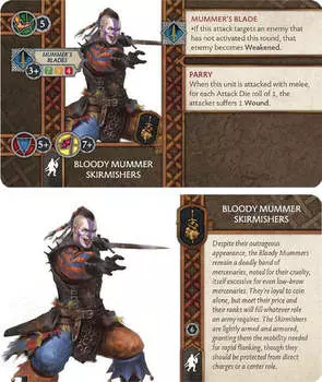 Настольная игра CMON A Song of Ice & Fire: Bloody Mummer Skirmishers Unit Box