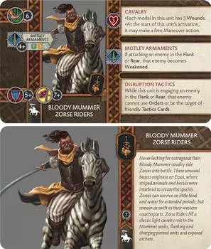 Настольная игра CMON A Song of Ice & Fire: Bloody Mummer Zorse Riders Unit Box