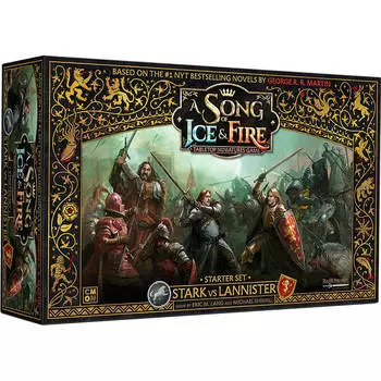 Настольная игра CMON A Song of Ice &amp; Fire Tabletop Miniatures Game Stark Vs Lannister Starter Set