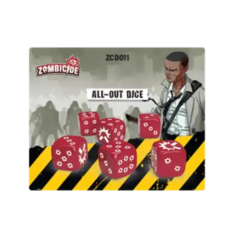 Настольная игра CMON Zombicide: All-Out Dice