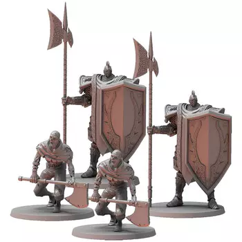 Настольная игра Dark Souls The Roleplaying Game The Steadfast & The Hollow Miniature Set