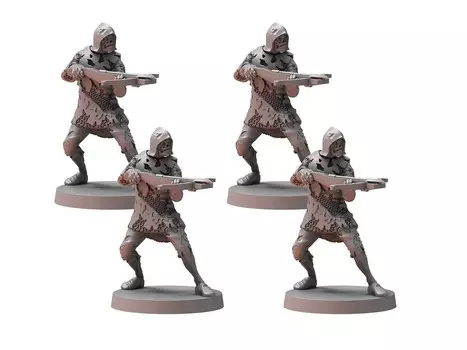 Настольная игра Dark Souls The Roleplaying Game Hollow Crossbowmen Miniature Set