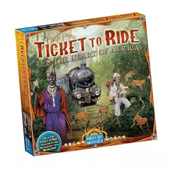 Настольная игра Days of Wonder: Ticket to Ride The Heart of Africa