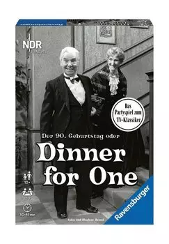Настольная игра DER 90. GEBURTSTAG ODER DINNER FOR ONE Ravensburger, цвет mehrfarbig