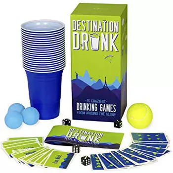 Настольная игра Destination Drunk – 15 Craziest Drinking Games From Around The Globe