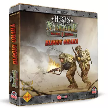 Настольная игра Devil Pig Games Heroes of Normandie: Big Red One Edition - Bloody Omaha
