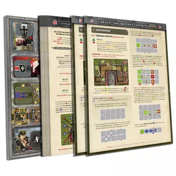 Настольная игра Devil Pig Games Heroes of Normandie: Big Red One Edition Errata Pack