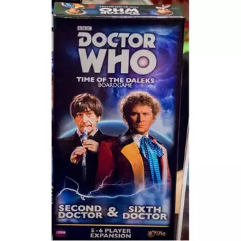 Настольная игра Doctor Who Time Of The Dalek: Second Doctor And Sixth Doctor Expansion Gale Force Nine