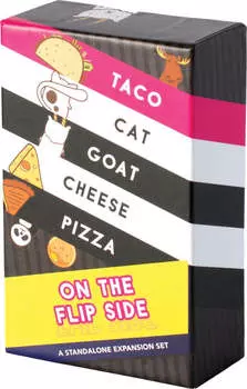Настольная игра Dolphin Hat Games Taco Cat Goat Cheese Pizza - On The Flip Side (stand alone or expansion)