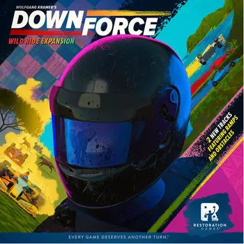 Настольная игра Downforce: Wild Ride Expansion Restoration Games