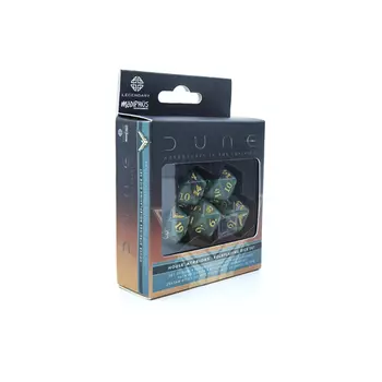 Настольная игра Dune: Adventures In The Imperium Rpg – House Atreides Dice Set