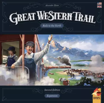 Настольная игра Eggertspiele Great Western Trail: Rails to the North 2nd Edition