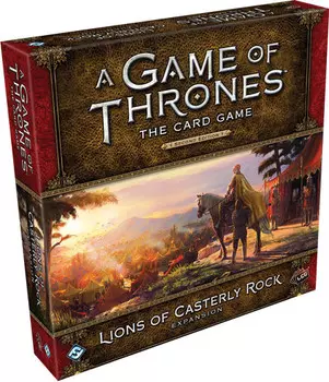 Настольная игра Fantasy Flight Games A Game of Thrones LCG (2nd Edition): Lions of Casterly Rock Deluxe Expansion (Backrooms Sale)