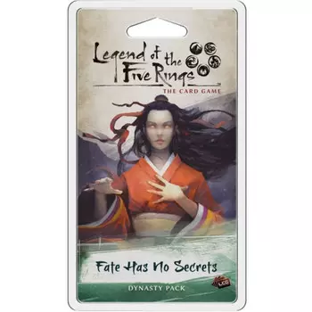 Настольная игра Fantasy Flight Games Legend of the Five Rings LCG: Fate Has No Secrets Dynasty Pack