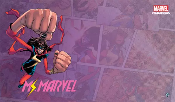 Настольная игра Fantasy Flight Games Marvel Champions LCG: Ms. Marvel Playmat