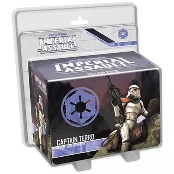 Настольная игра Fantasy Flight Games Star Wars: Imperial Assault - Captain Terro, Wasteland Enforcer Villain Pack