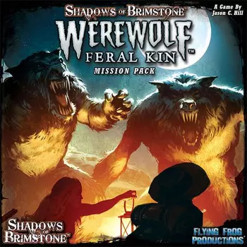 Настольная игра Flying Frog Productions Shadows of Brimstone: Werewolves Feral Kin Mission Pack