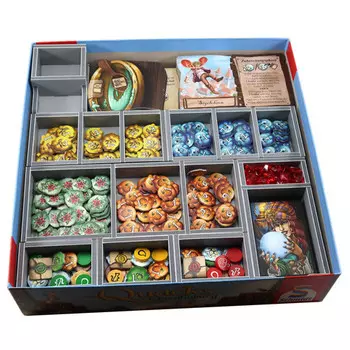 Настольная игра Folded Space Box Insert: Quacks of Quedlinburg & Herb Witches & Alchemists Expansions