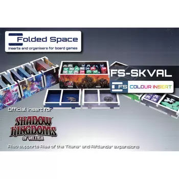 Настольная игра Folded Space Box Insert: Shadow Kingdoms of Valeria & Expansions
