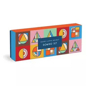 Настольная игра Frank Lloyd Wright Wood Domino Set