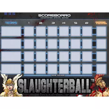 Настольная игра Frog the What Games Slaughterball: Dry-Erase Scoreboard (Clearance)