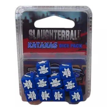Настольная игра Frog the What Games Slaughterball: Dice Pack #7 Katanas (10) (Clearance)