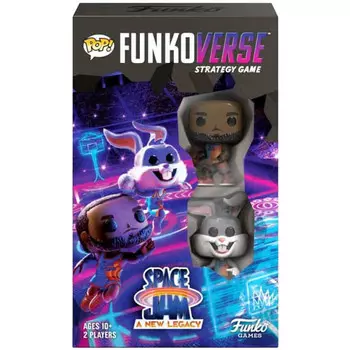Настольная игра Funko Funkoverse Strategy Game: Space Jam - New Legacy 100 2-Pack (Lebron James & Bugs Bunny)