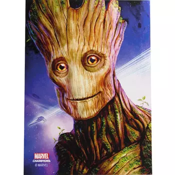 Настольная игра Gamegenic Marvel Champions Fine Art Sleeves: Groot