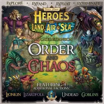 Настольная игра Gamelyn Games Heroes of Land, Air & Sea: Order and Chaos Expansion