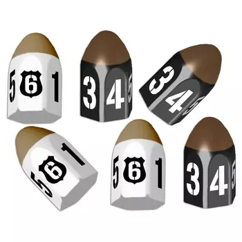 Настольная игра Gamelyn Games Tiny Epic Crimes: Additional Bullet Dice (6)