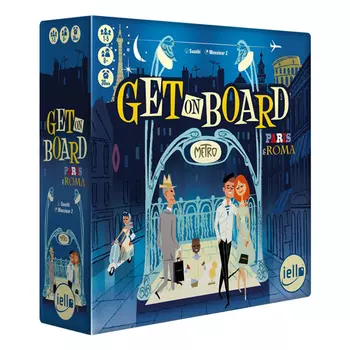 Настольная игра Get On Board: Paris And Rome Iello