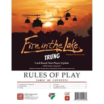Настольная игра GMT Fire in the Lake - Tru'ng Bot update Pack