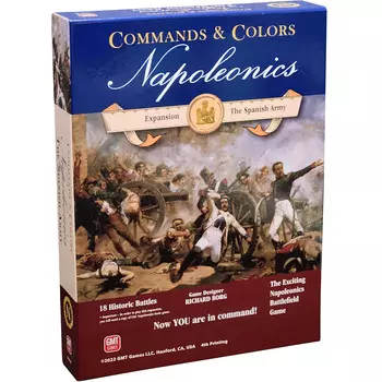 Настольная игра GMT Games Commands & Colors: Napoleonics - Spanish Army Expansion (4th Printing)