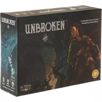Настольная игра Golden Bell Studios Unbroken: A Solo Game Of Survival And Revenge