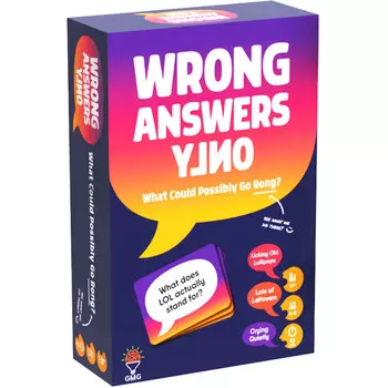 Настольная игра Gray Matters Games Wrong Answers Only