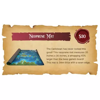 Настольная игра Guildhall Studios Sea of Legends: Neoprene Playmat