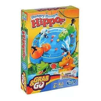 Настольная игра Hungry Hungry Hippo Grab And Go