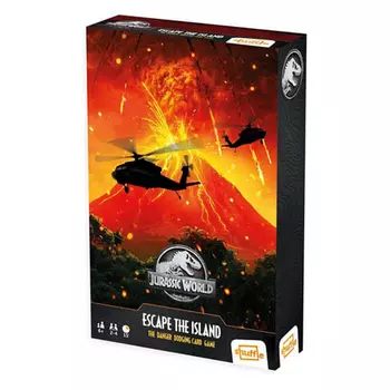 Настольная игра Jurassic World Shuffle Card Game Escape The Island