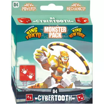 Настольная игра King of Tokyo / King of New York: Cybertooth Monster Pack