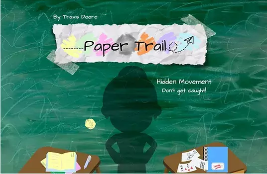 Настольная игра Lime Green Games Paper Trail - Clearance