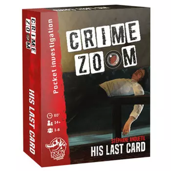 Настольная игра Lucky Duck Games Crime Zoom: Case 1 - His Last Card