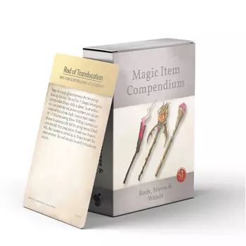 Настольная игра Magic Item Compendium: Rods, Staves And Wands