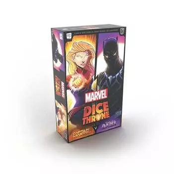 Настольная игра Marvel Dice Throne: Captain Marvel Vs Black Panther