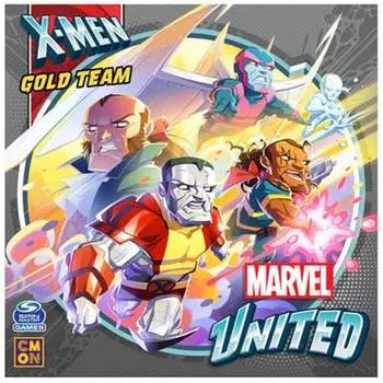 Настольная игра Marvel United: X-Men – Gold Team Expansion