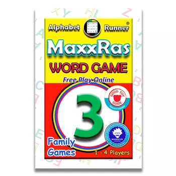 Настольная игра Maxxras Word Game Alphabet Runner
